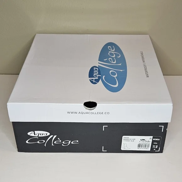 Aqua College Cognac Pointed Toe Winder Leather Boots Size 11 NWB - Picture 7 of 10